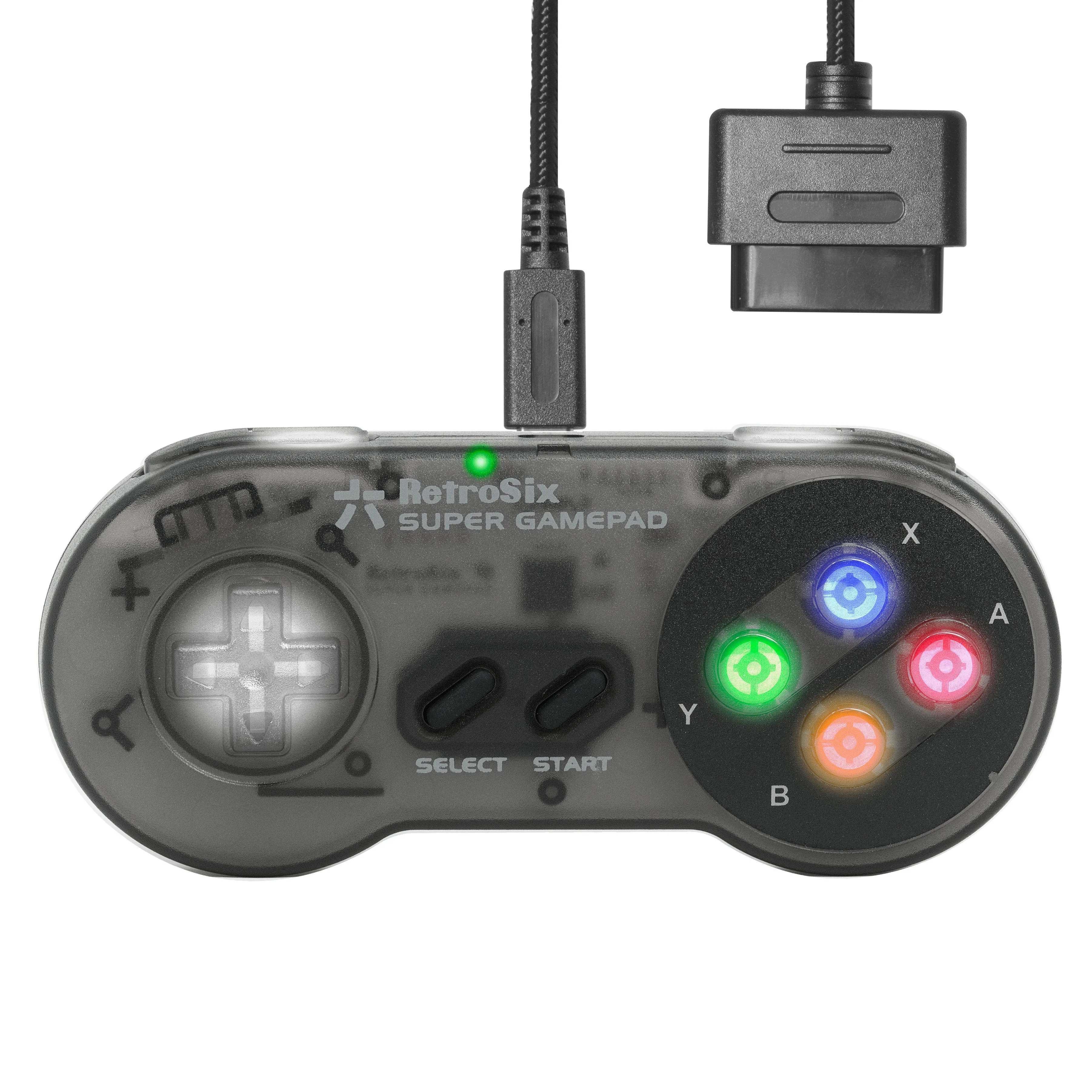 Super Gamepad for SNES - RetroSix