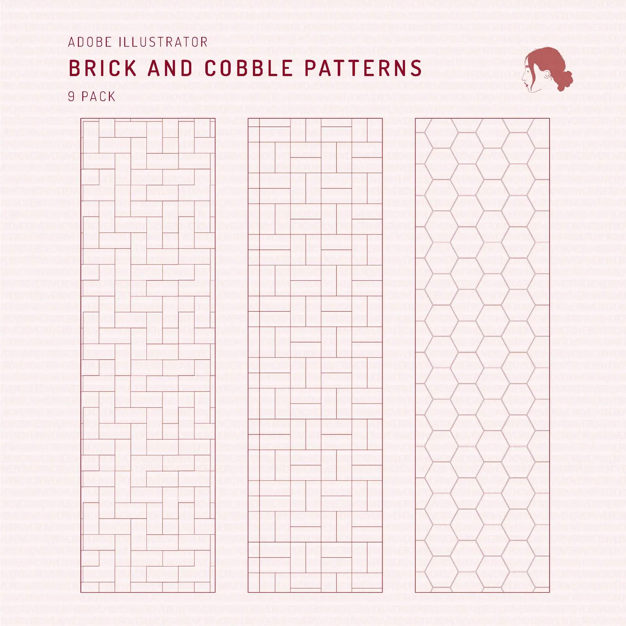 Swatch Brick and Cobble Patterns