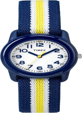 Timex Kids Analog Blue Yellowlow Elastic Watch