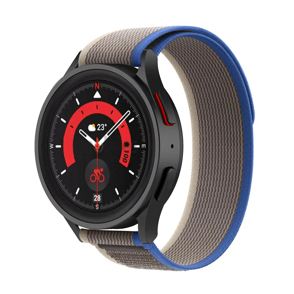 Trail Loop Band| Samsung Galaxy Watch 5 40mm 44mm/Galaxy Pro 5 45mm/Galaxy Watch 4 40mm 44mm| Grey/Blue