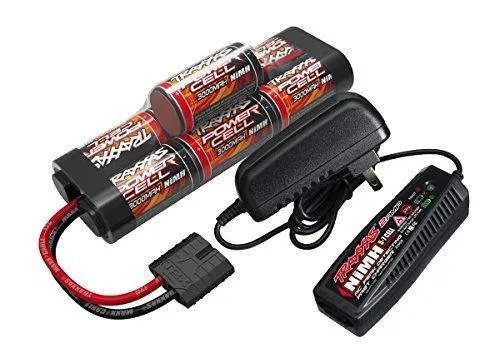 Traxxas 2984 Batterycharger completer pack (includes #2969 2-amp NiMH peak detecting AC charger (1) #2926X 3000mAh 8.4V 7-cell NiMH battery (1))