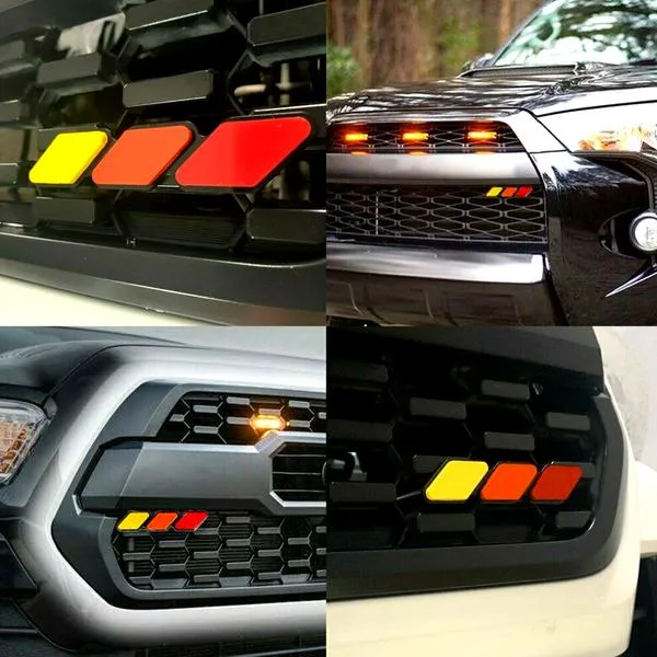 Tri-Color Badge Emblem For Tacoma/Tundra/4Runner