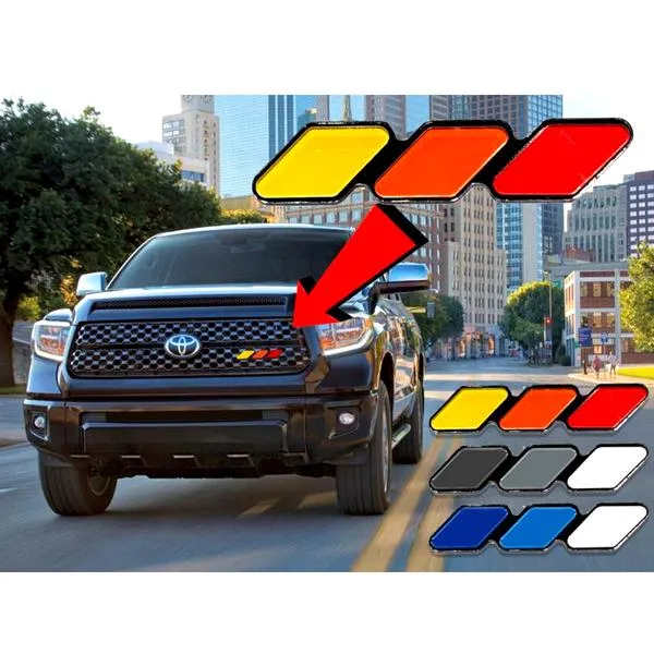 Tri-Color Badge Emblem For Tacoma/Tundra/4Runner