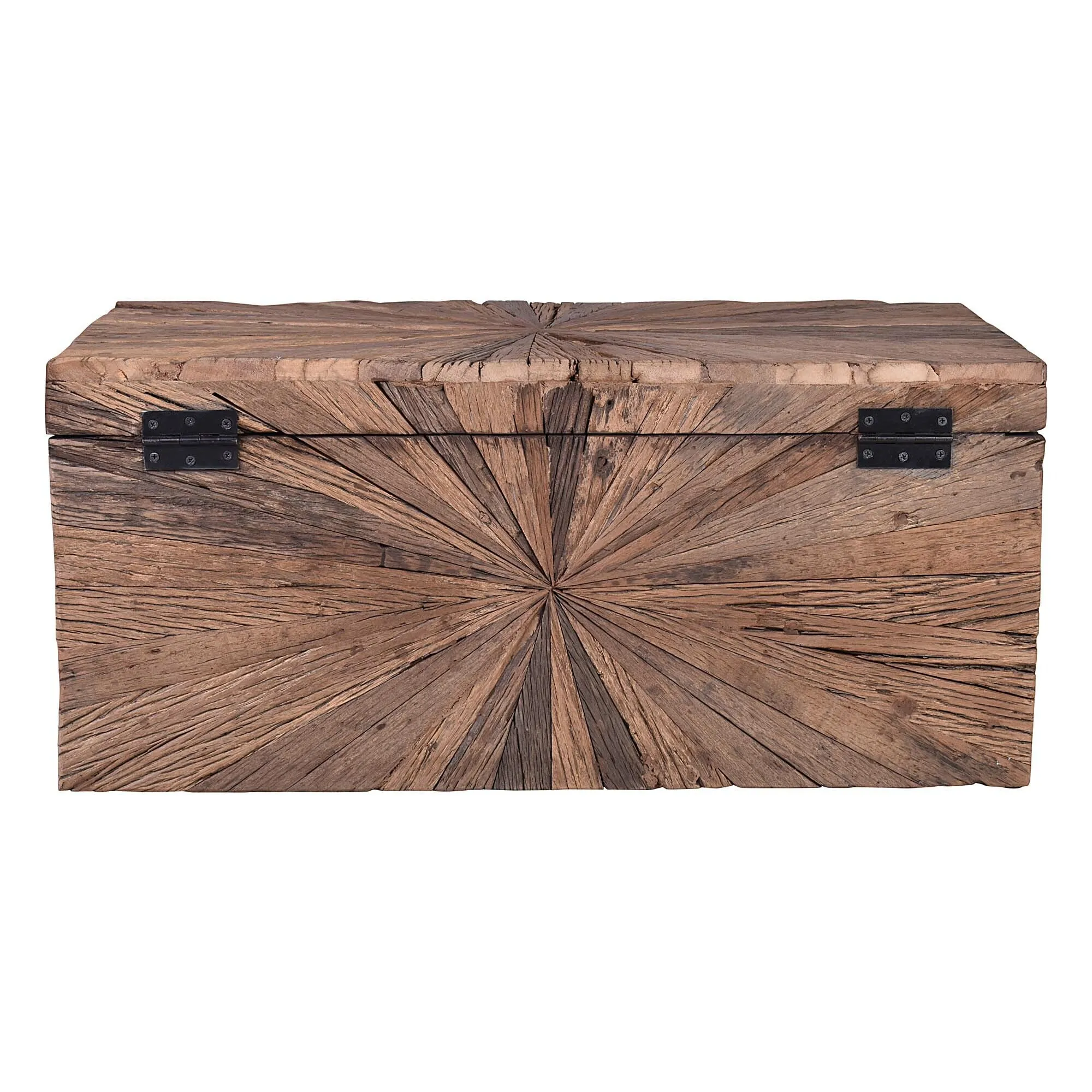 Truscott Elm Wood Storage Trunk