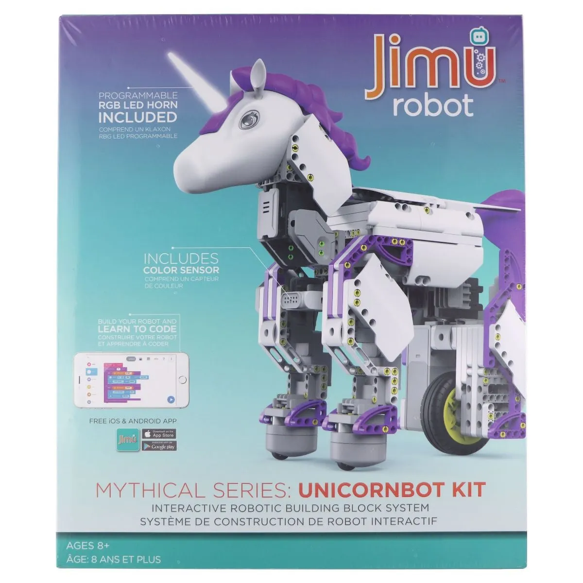 UBTECH Jimu Robot Mythical Series: UnicornBot Kit - Ages 8  (JRA0202)