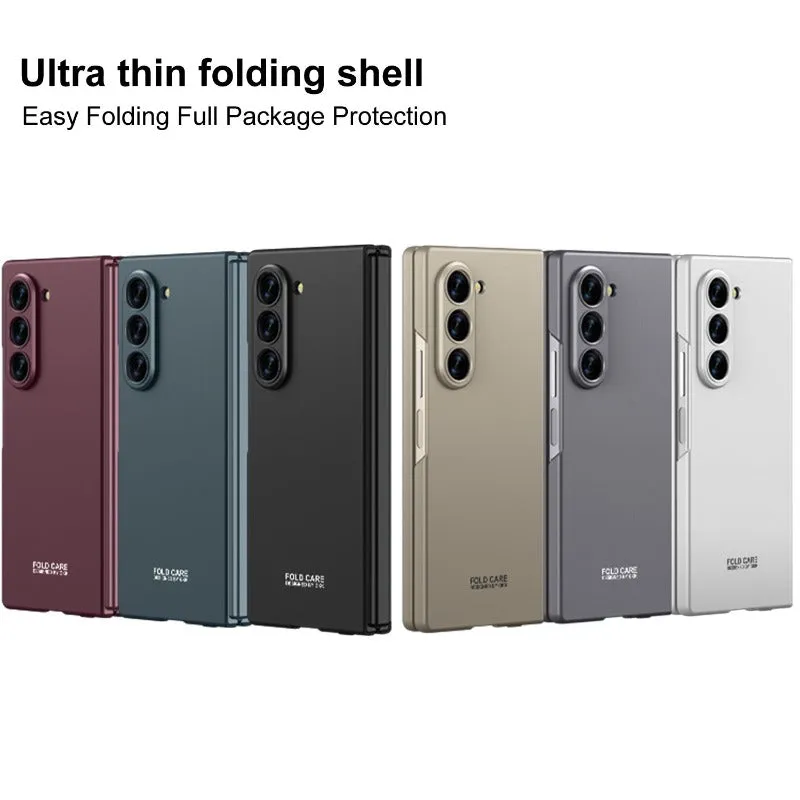 Ultra-thin Armor Matte Plastic Case For Samsung Galaxy Z Fold 6