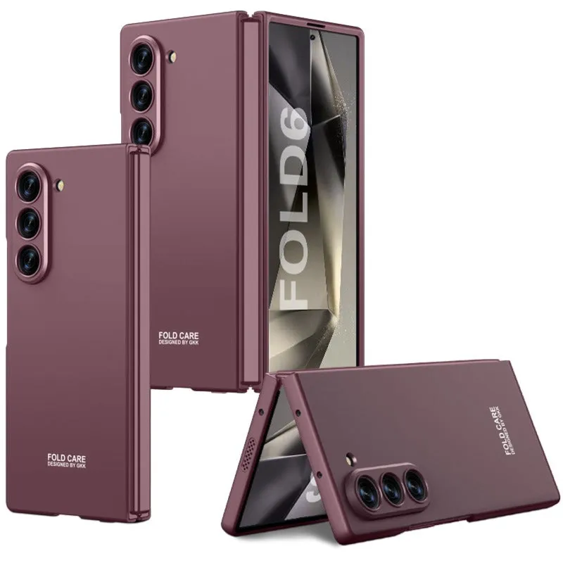 Ultra-thin Armor Matte Plastic Case For Samsung Galaxy Z Fold 6