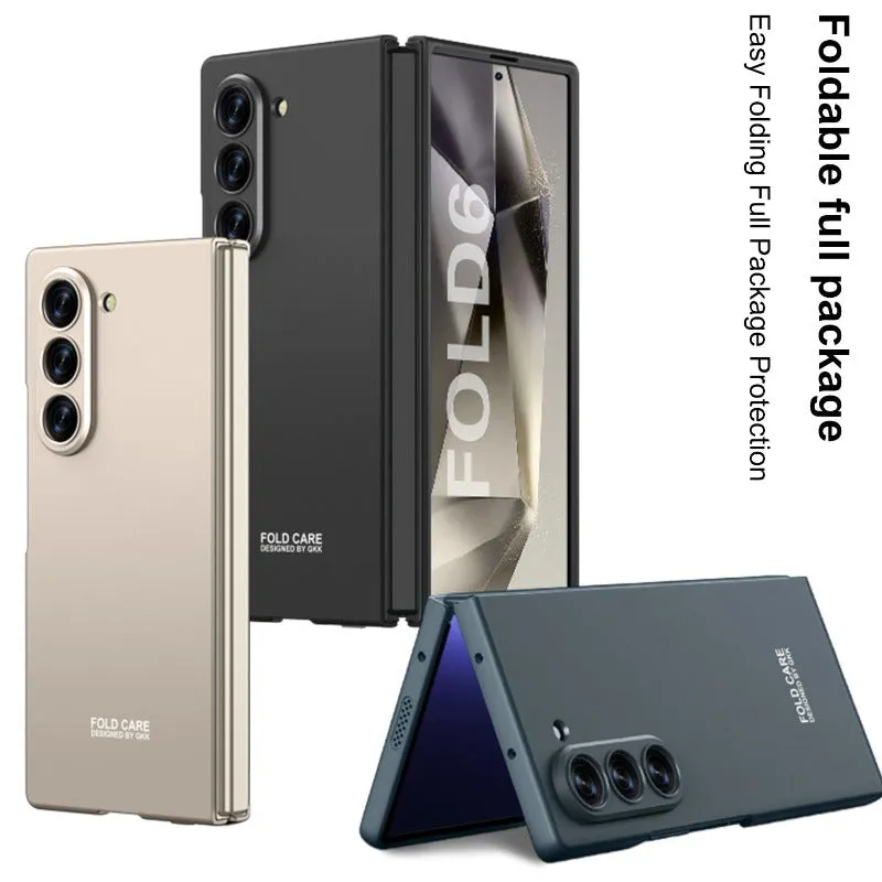 Ultra-thin Armor Matte Plastic Case For Samsung Galaxy Z Fold 6