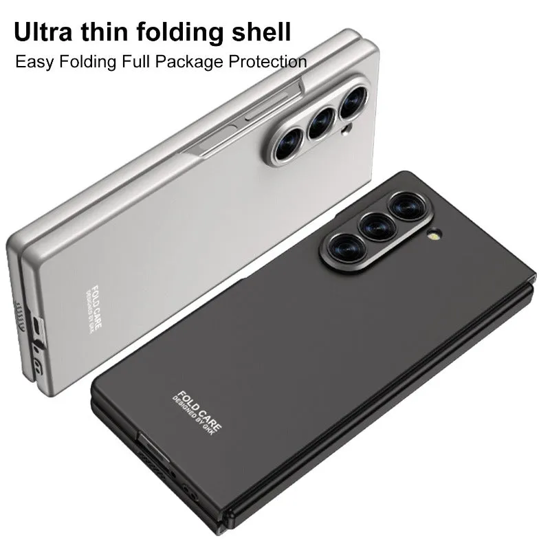 Ultra-thin Armor Matte Plastic Case For Samsung Galaxy Z Fold 6