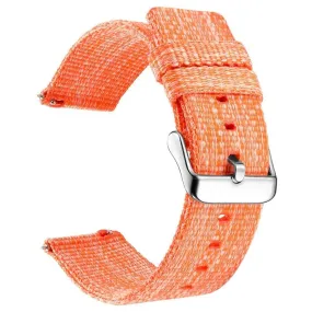 Universal 14mm Smartwatch Nylon Rem - Orange