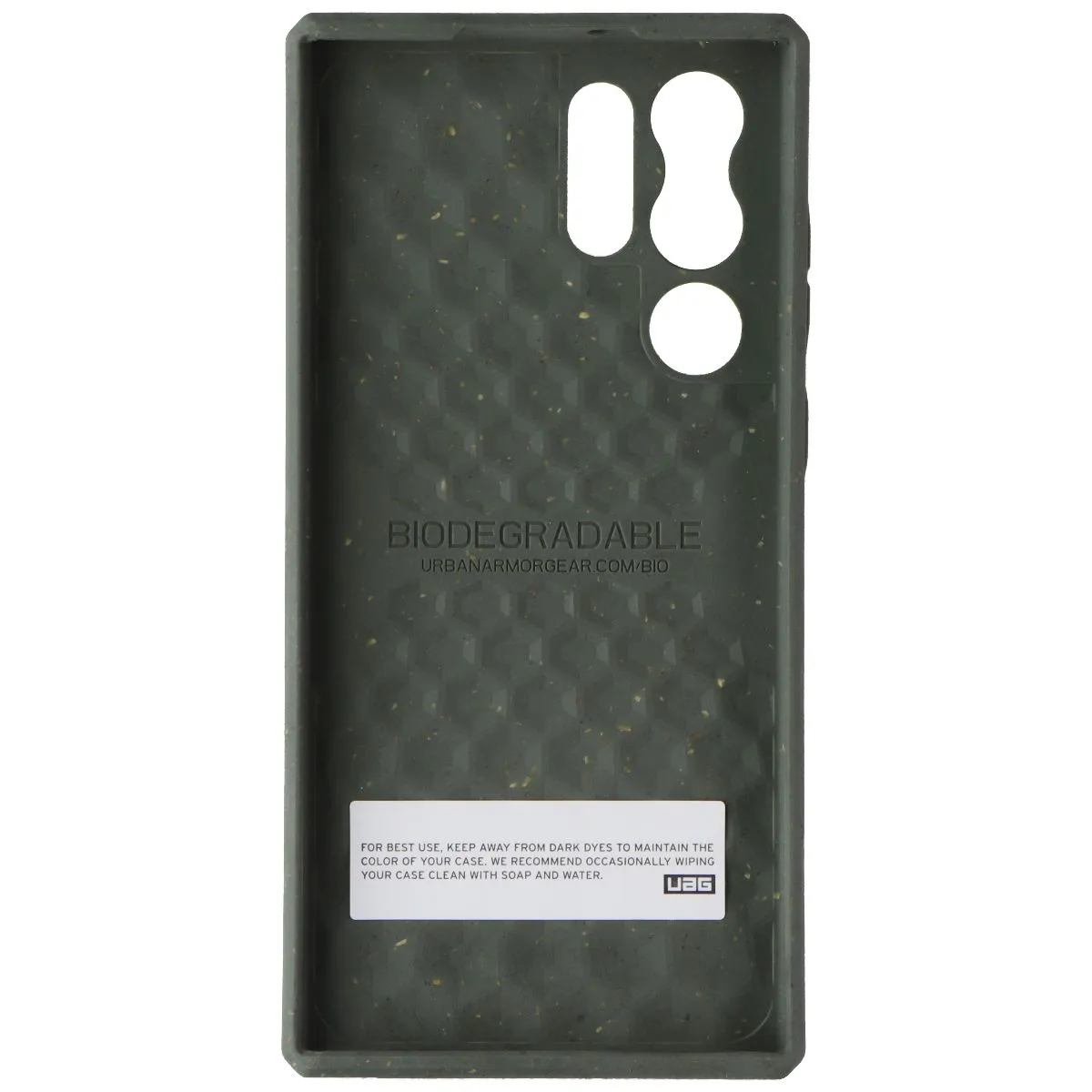 Urban Armor Gear Outback Bio Series Case for Samsung Galaxy S22 Ultra 5G - Olive