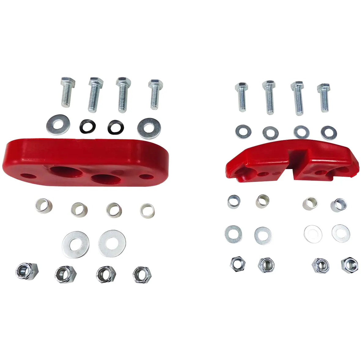 Urethane Red Motor Mount / Transmission Mount Kit Volkswagen T1 Bug Kg 1961-1972