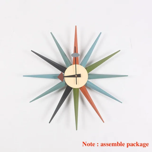 Wall clock modern design digital home decoration accessories