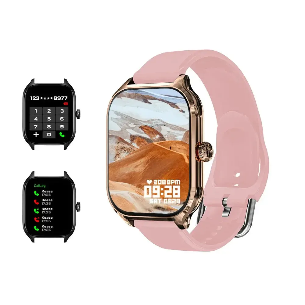 waterproof smartwatch for men and women can make phone calls Sleep monitor and fitness tracker compatible with Android and IOS