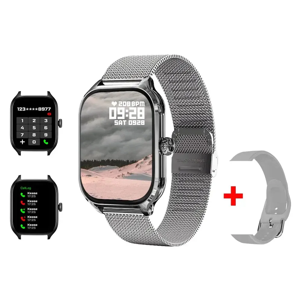 waterproof smartwatch for men and women can make phone calls Sleep monitor and fitness tracker compatible with Android and IOS