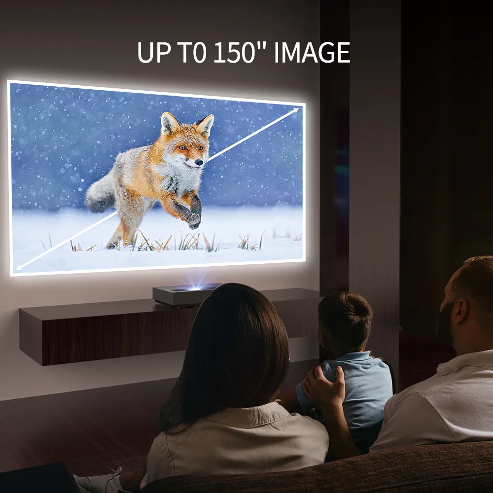 Wemax Nova 4K UHD Ultra Short Throw ALPD Laser Projector w/ Smart Android TV - Renew