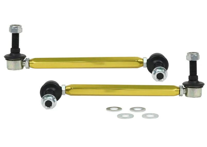 Whiteline Sway Bar End Link Kit (Universal Fit) [230mm-255mm/ 12mm Ball Stud] Front - KLC180-235