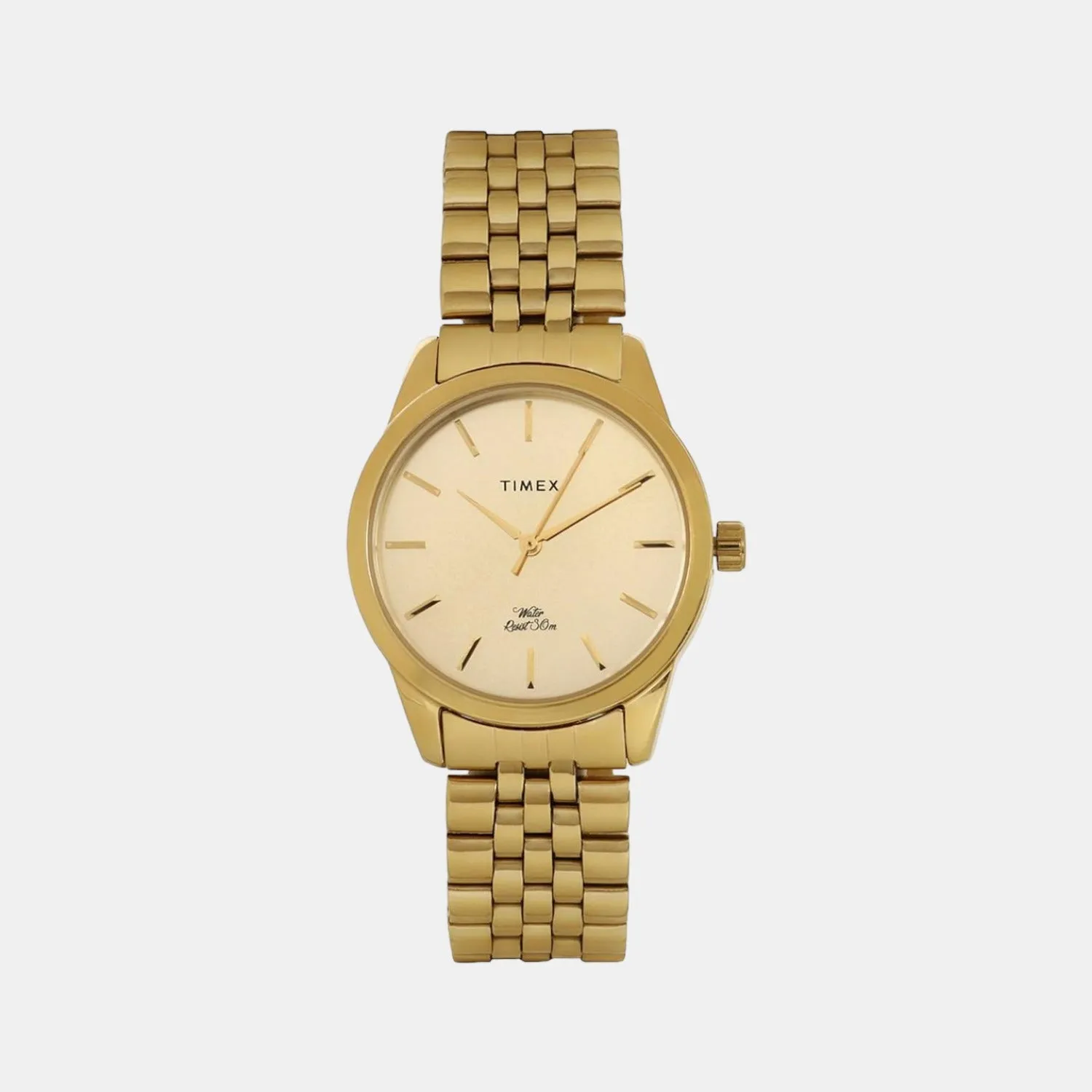 Women Gold Analog Stainless Steel Watch TWEL13103