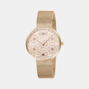 Women Rose Gold Analog Stainless Steel Watch S700LXVVMV-DM