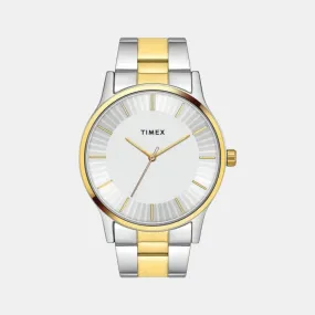 Women Silver Analog Stainless Steel Watch TW0TG8302