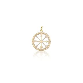 XL La Ruota Wheel Charm